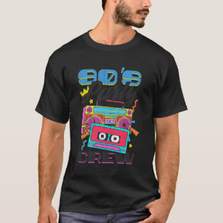 Camiseta Cassete Tripulante Do Partido 90 Retro Música Da E