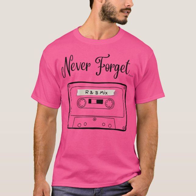 Camiseta Cassete Vazio Mistura Tap R B Música Nunca F (Frente)