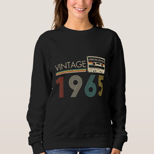 Camiseta Cassete Vintage 1965 (Frente)