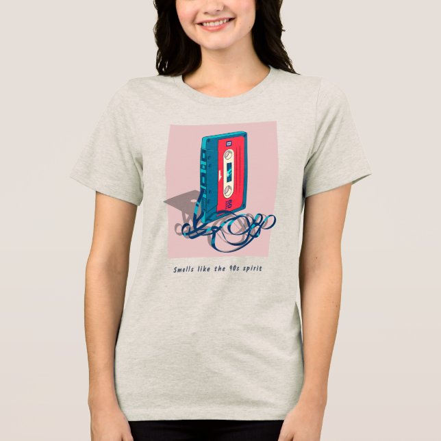 Camiseta Cassete Vintage ’90s (Frente)