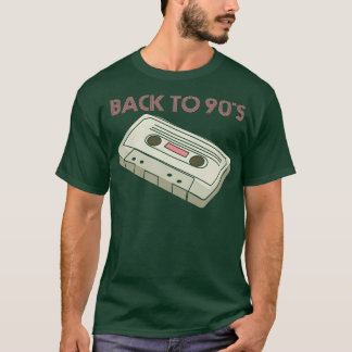 Camiseta Cassete Vintage Mixtape 90s