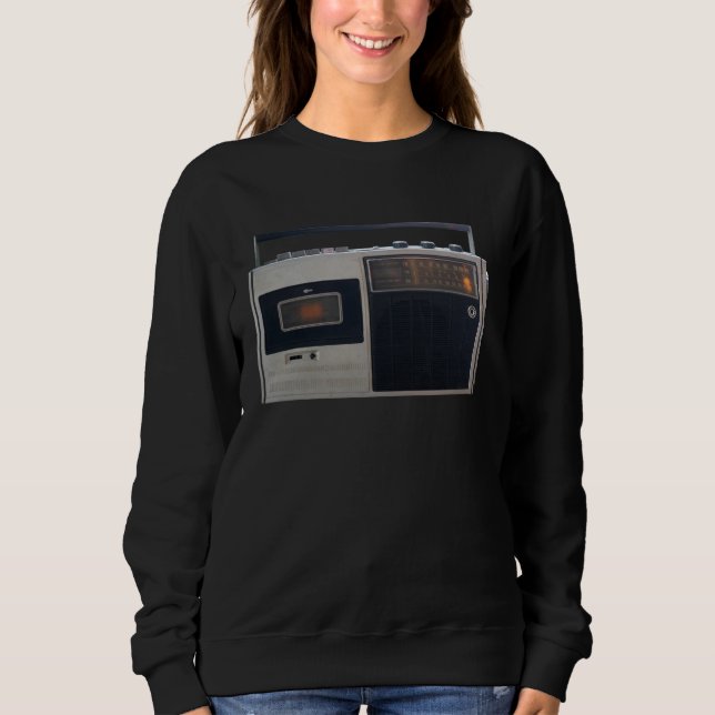 Camiseta Cassette Deck Audio Tape Recorder Cassette Player  (Frente)