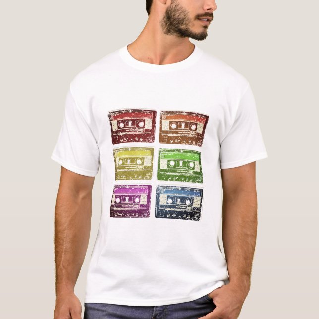 Camiseta Cassette, eu sou tão velho (Frente)