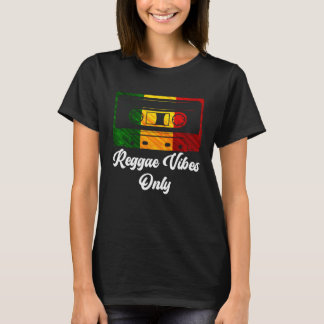 Camiseta Cassette Recorder Reggae Vibes Only Tapes