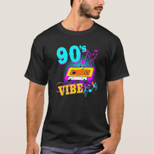 Camiseta Cassette Tape 90's Vibe Retro Vintage Música dos a