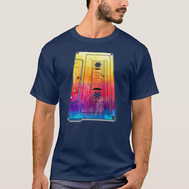 Camiseta Cassette Tape Mixtape 80s E 90s Para Mulheres Masc (Frente)