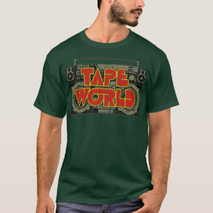 Camiseta Cassette Tape World Boombox 1978