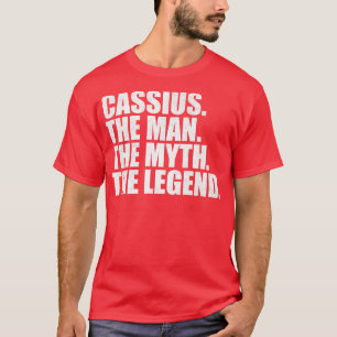 Camiseta Cassius Cassius Nome Cassius Nome dado