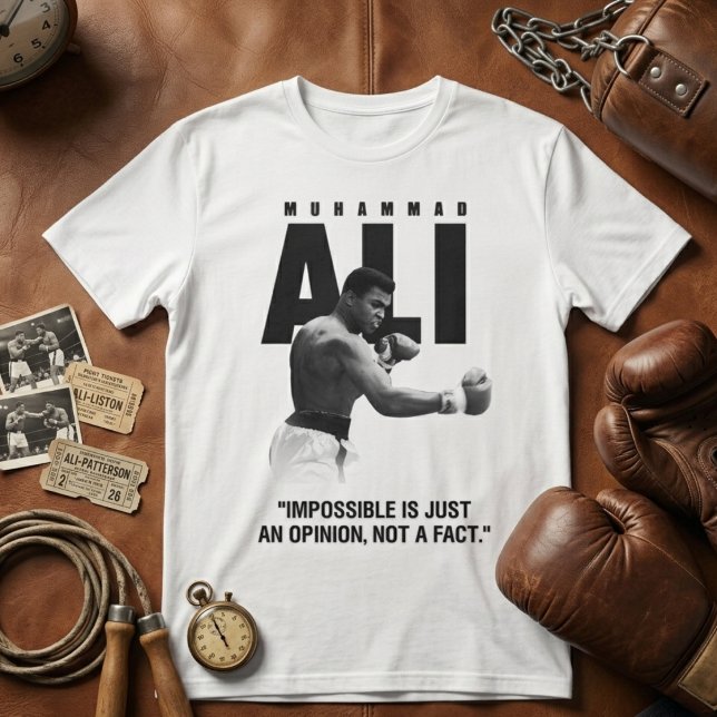 Camiseta Cassius Marcellus Clay Jr. (Criador carregado)