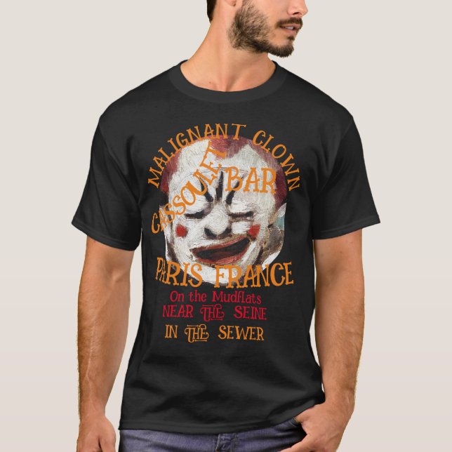 CAMISETA CASSOULET DO PAY CLÔNE MALIGNO PARIS FRANÇA (Frente)