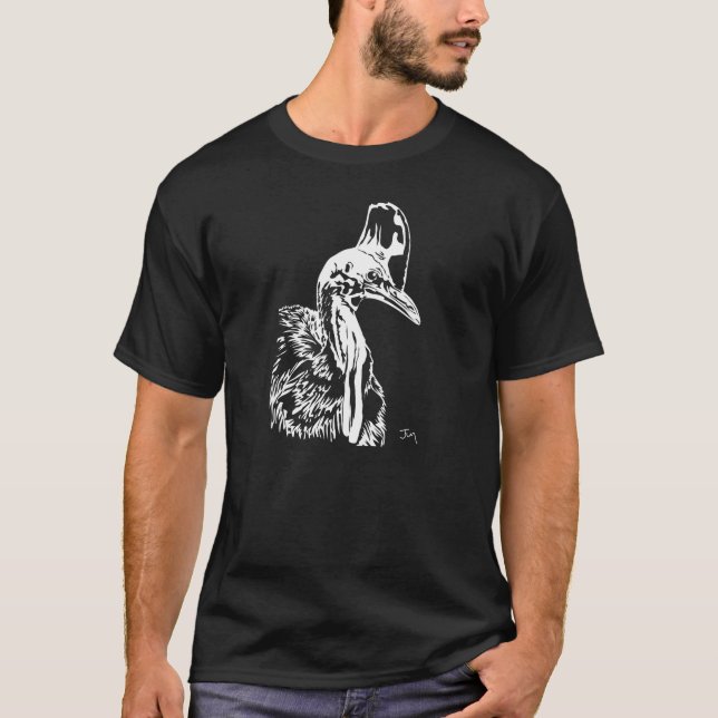 Camiseta Cassowary (Frente)