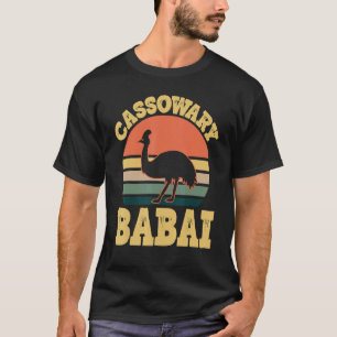 Camiseta Cassowary Babai Cassowary Fofo Festa