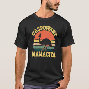 Camiseta Cassowary Mamacita Fofo Família Do Cassowary Festa