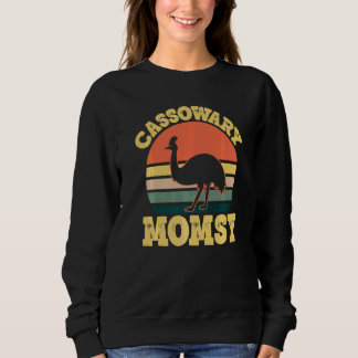 Camiseta Cassowary Mamãe Festa da Família Cassowary Fofa  