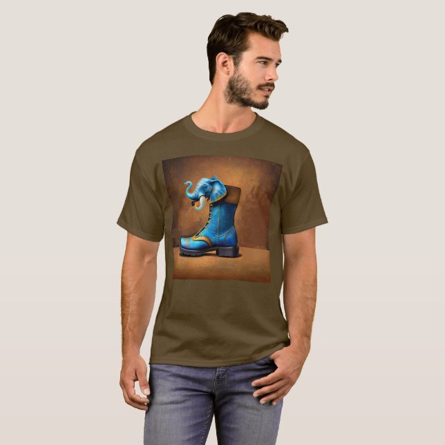 Camiseta castanha-do-pará-elefante (Frente Completa)