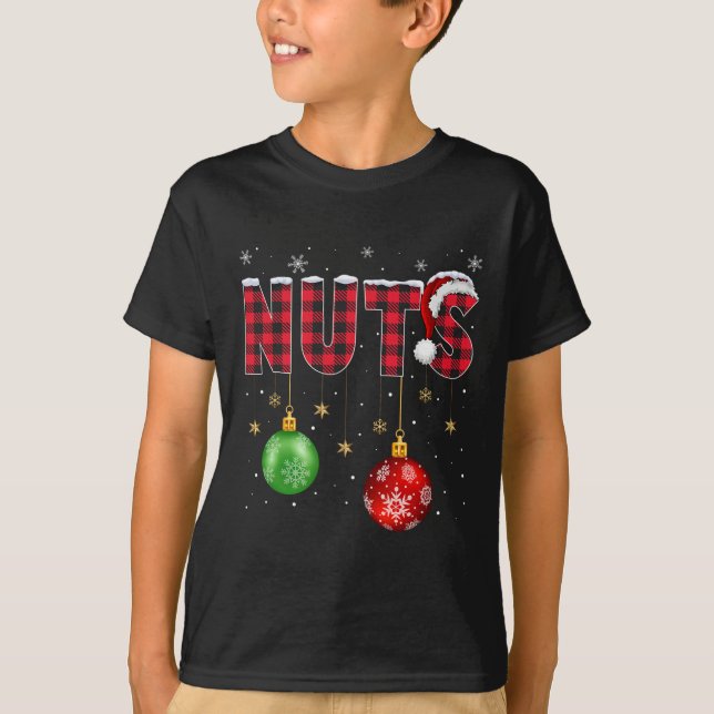 Camiseta Castanhas Correspondendo Loucos do tórax (Frente)