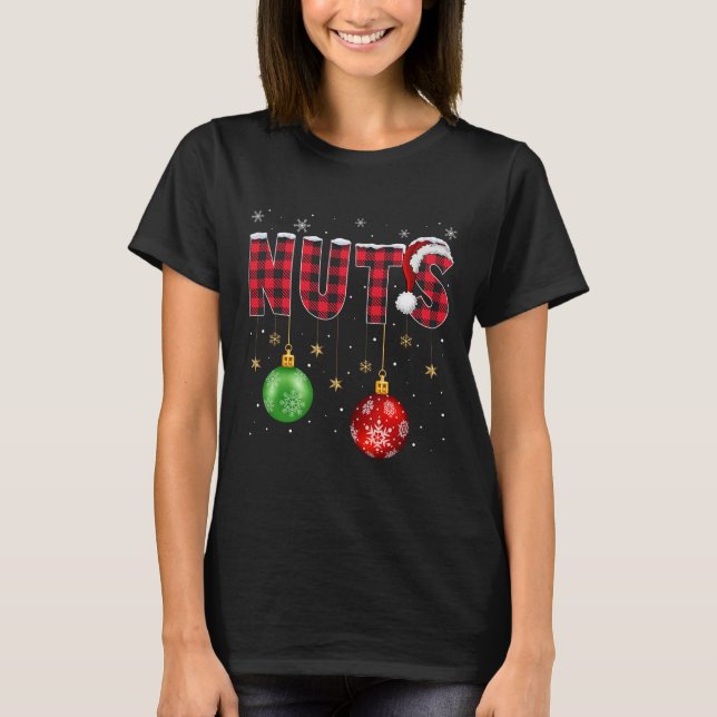 Camiseta Castanhas Correspondendo Loucos do tórax (Frente)