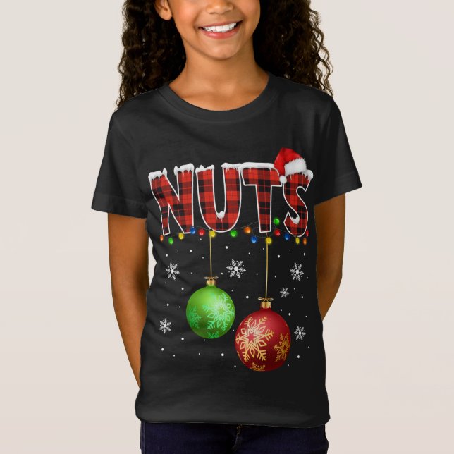 Camiseta Castanhas Engraçadas Casais de Correspondência (Frente)