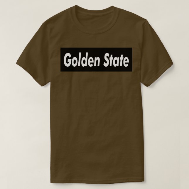 Camiseta Castanho-ouro (Frente do Design)