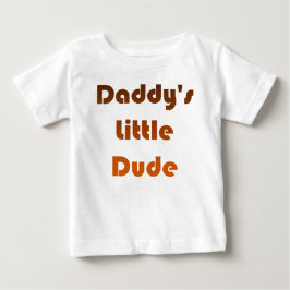 Camiseta Castanho para Fade Laranja