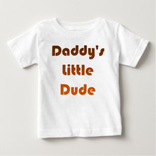 Camiseta Castanho para Fade Laranja