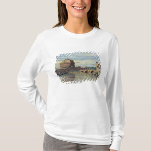 Camiseta Castel Sant Angelo e o rio Tibre, Roma