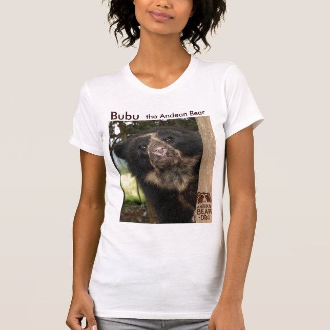 Camiseta Castellanos Bubu o urso andino (Frente)
