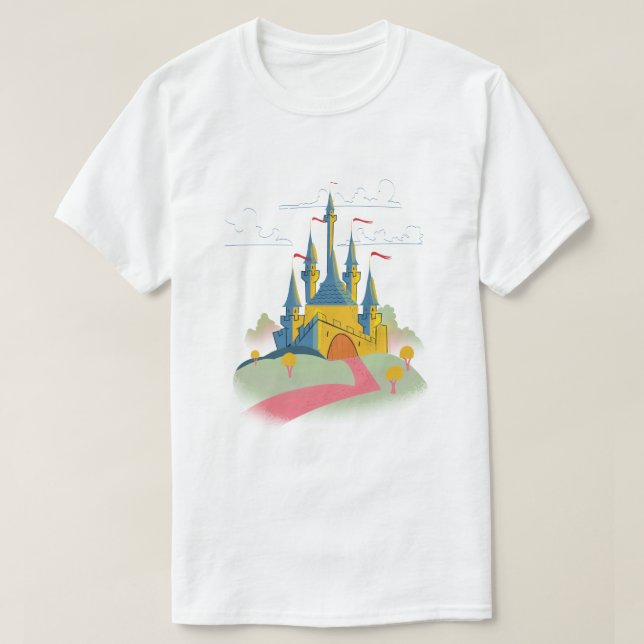 Camiseta Castelo da Fada (Frente do Design)