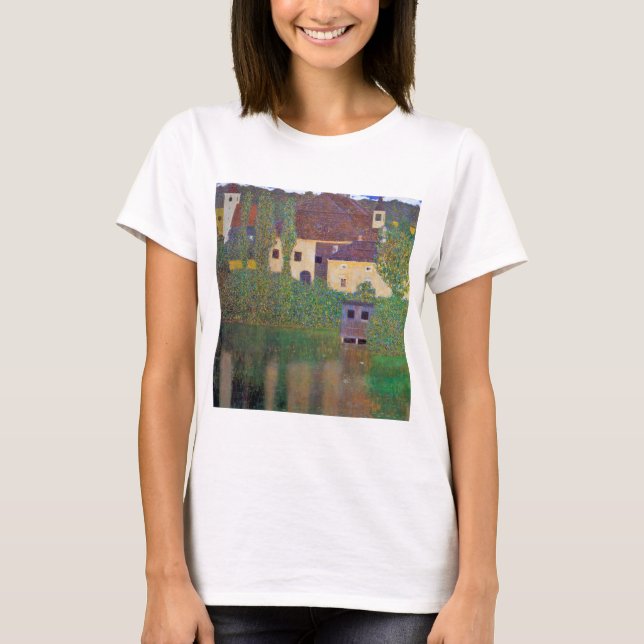 Camiseta Castelo de Água, Gustav Klimt (Frente)