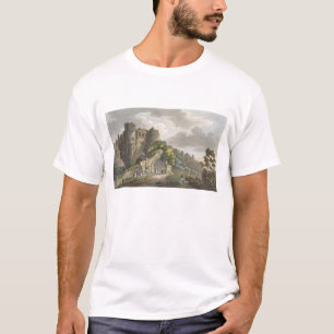 Camiseta Castelo de Carisbrook, 'da ilha do Wight Illustr