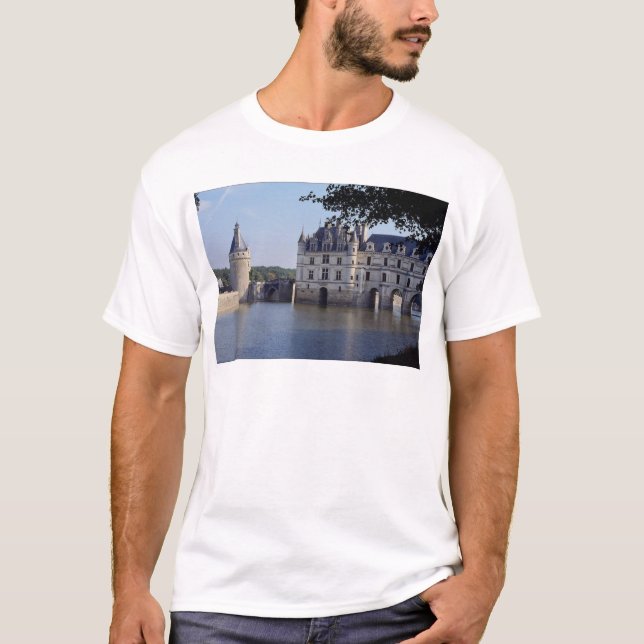 Camiseta Castelo De Chenonceau, France (Frente)