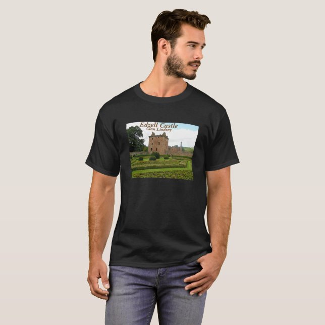 Camiseta Castelo de Edzell - Clan Lindsay (Frente Completa)