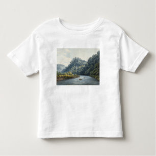 Camiseta Castelo de Goodrich no Wye (w/c, caneta & tinta,
