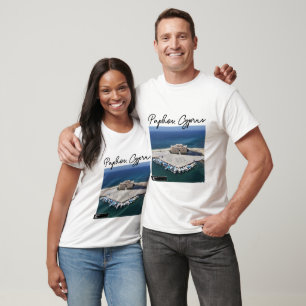 Camiseta Castelo de Paphos e Assinatura do Porto