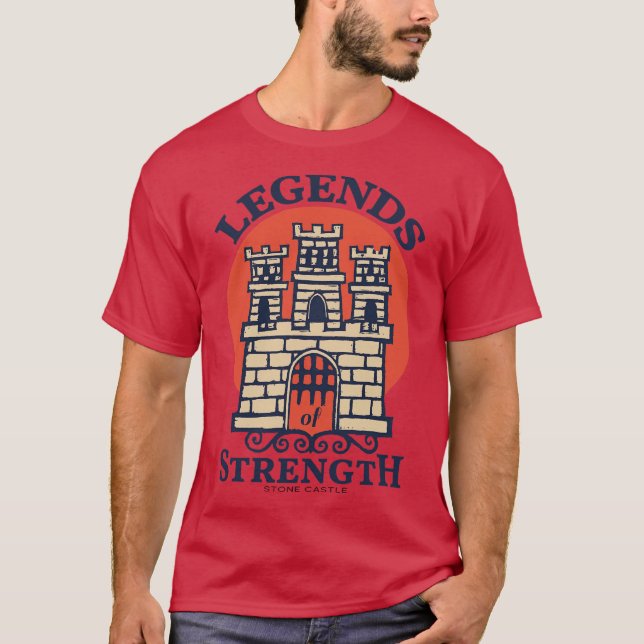 Camiseta Castelo de Pedra Vintage (Frente)
