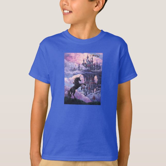 Camiseta Castelo de Unicórnio (Frente)