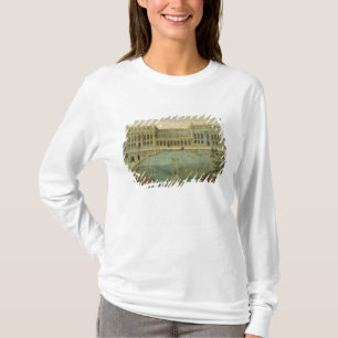 Camiseta Castelo de Versalhes do lado do jardim