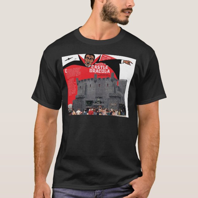 Camiseta Castelo Dracula em Wildwood, New-jersey (Frente)
