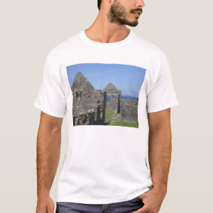 Camiseta Castelo Dunluce perto de Bushmills e Portrush,