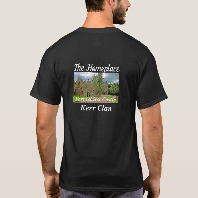 Camiseta Castelo Ferniehirst - Kerr Clan (Verso)