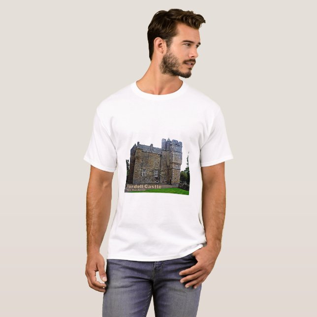 Camiseta Castelo Fordell da Escócia - Henderson Clan (Frente Completa)