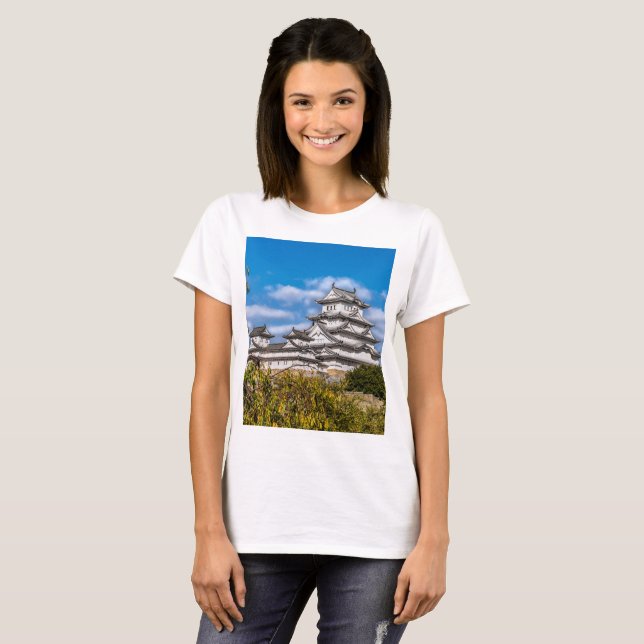 Camiseta Castelo Himeji #5, Japão (Frente Completa)