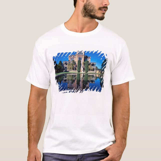 Camiseta Castelo Larnach, Dunedin, Nova Zelândia (Frente)