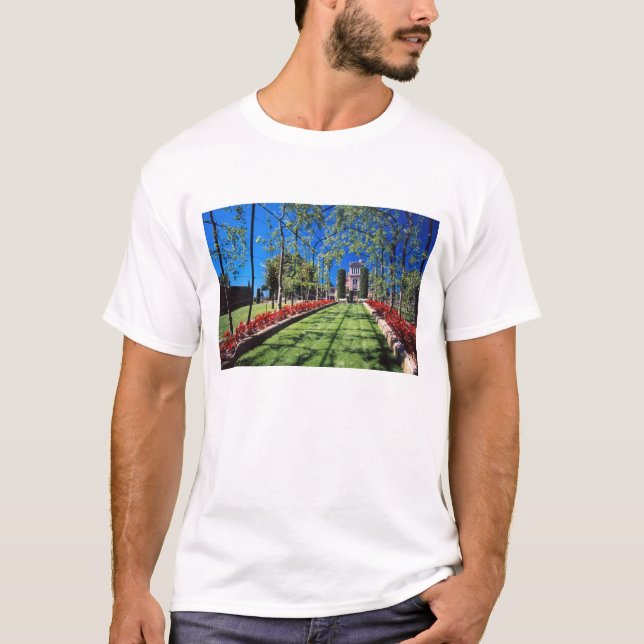 Camiseta Castelo Larnach, Dunedin, Nova Zelândia 2 (Frente)