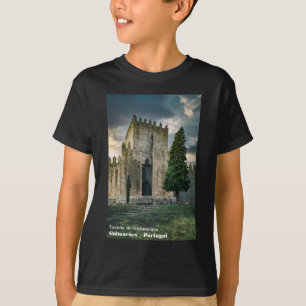 Camiseta Castelo Medieval de Guimarães, Portugal.