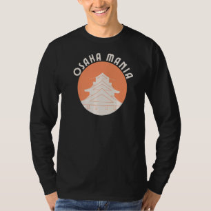 Camiseta Castelo Minimalista Estético de Estilo Retrô de Os