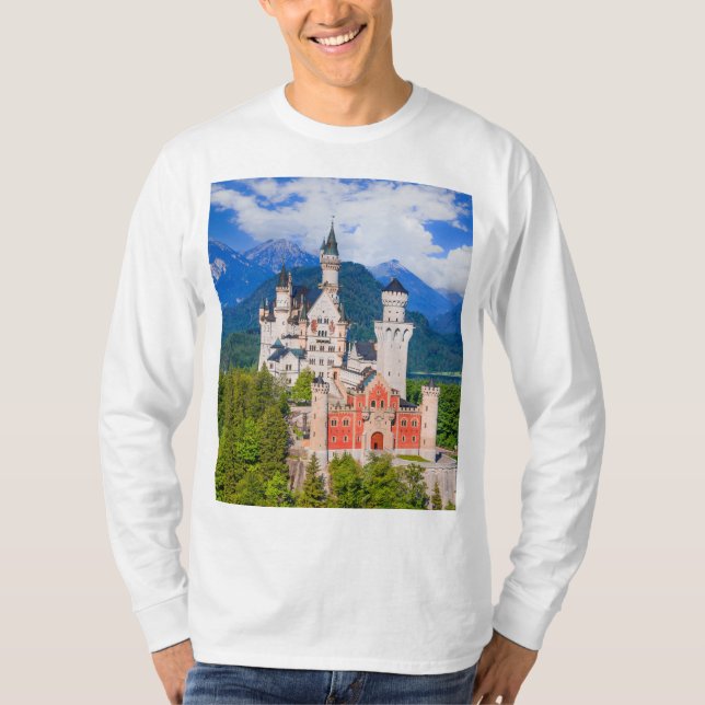 Camiseta Castelo Neuschwanstein, Alemanha (Frente)