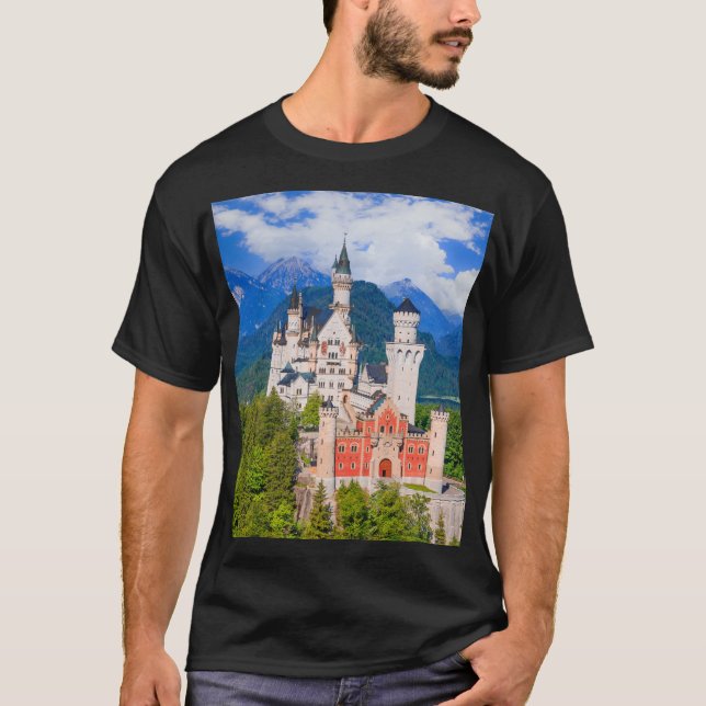 Camiseta Castelo Neuschwanstein, Alemanha  (Frente)