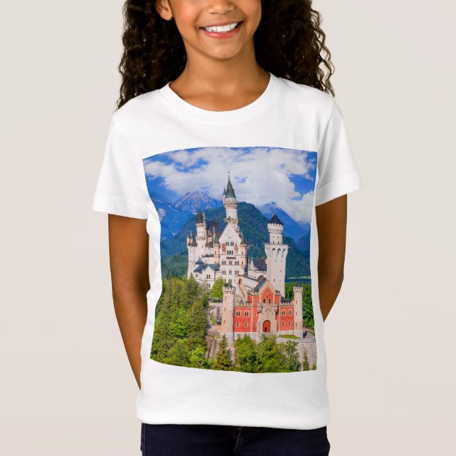 Camiseta Castelo Neuschwanstein Alemanha (Frente)