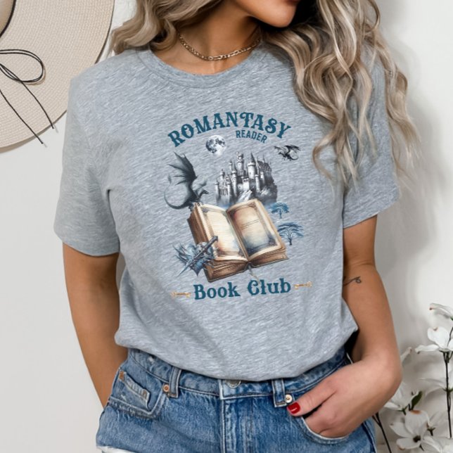 Camiseta Castelo Romantasy Reader Dragon Book Club (Criador carregado)